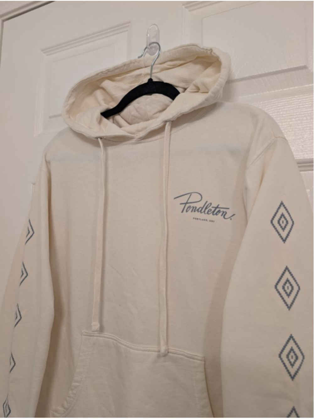 Pendleton Hoodie Ivory Aztec Southwestern Outdoors Portland Oregon Hiking Gorp S